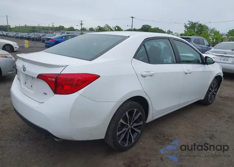 2017 Toyota Corolla Se from USA, damaged, VIN 2T1BURHE8HC787010